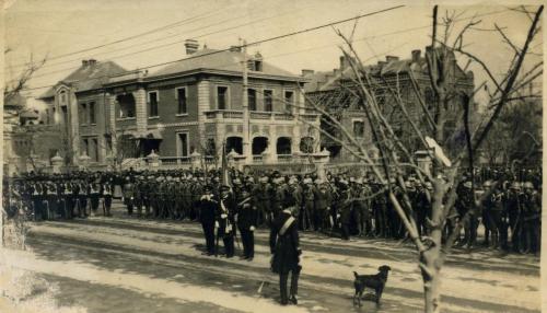 Sfilata in parata del 5 Marzo 1925 a Tientsin